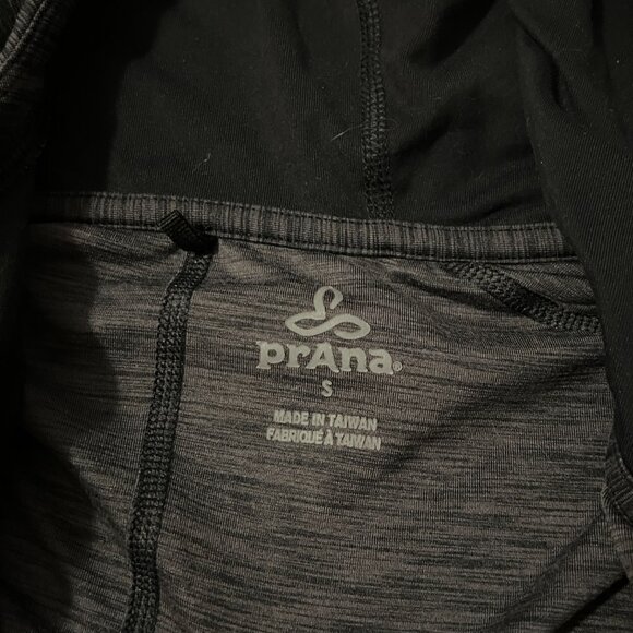 Dark Grey Prana Zip Up Hoodie Size Small - Picture 4 of 4